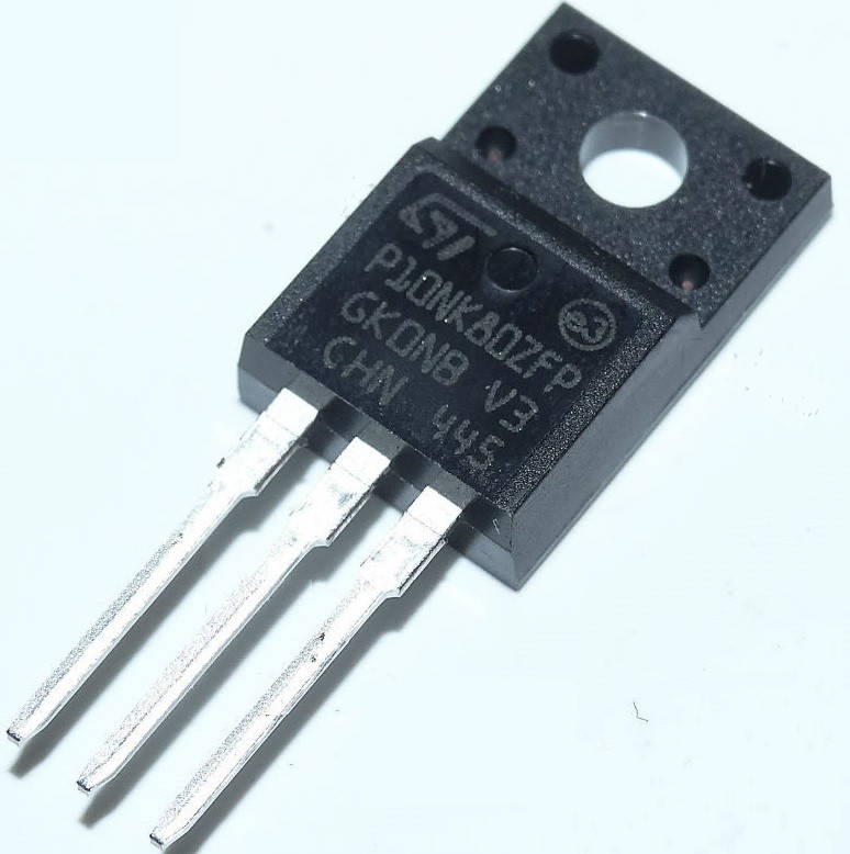 

Транзистор STP10NK80Z TO-220 800V 10A 35W