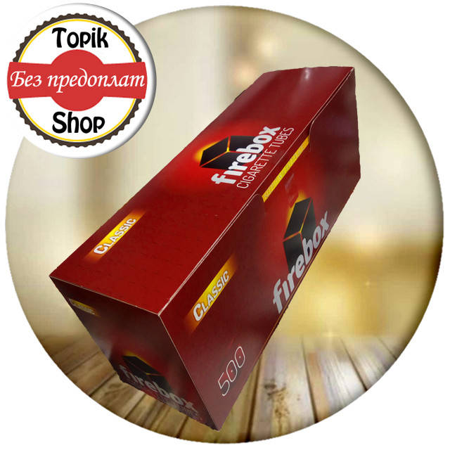 

Гильзы для сигарет Firebox (500 шт) под табак, машинки, для изготовления самокруток