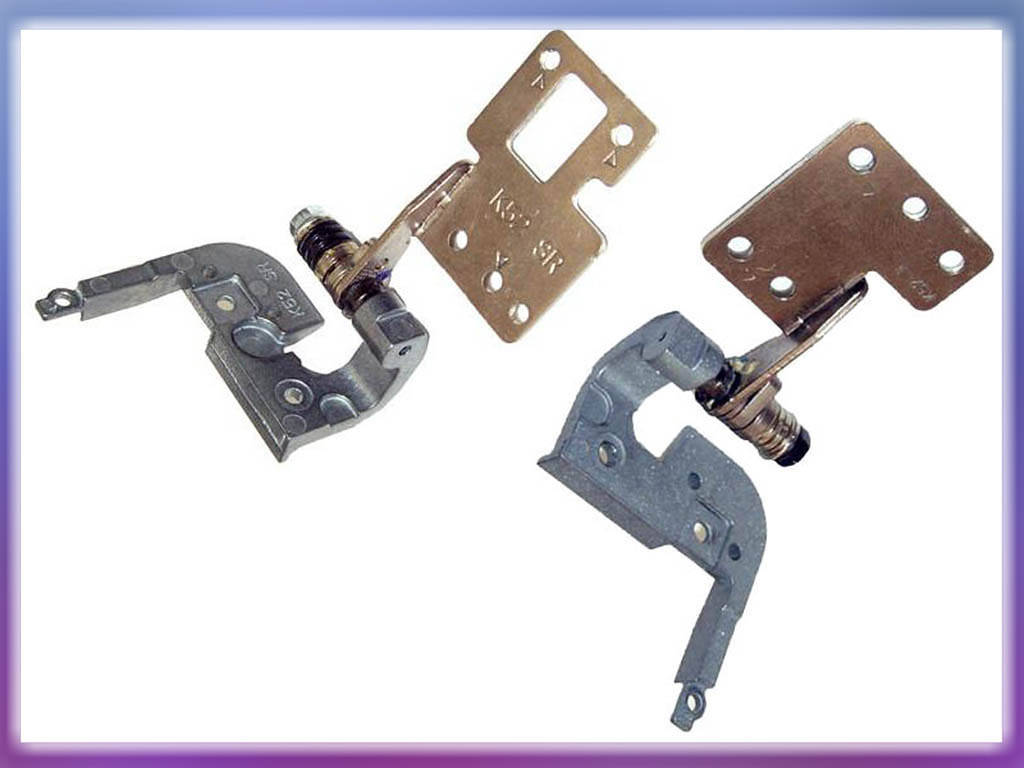 

Петли для ASUS A52, K52F, K52J, K52JR, K52JT, K52JV, K52N, K52DE, X52, X52N. Пара. Левая + правая.