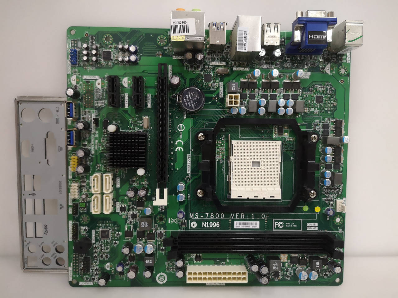 

Материнская плата MSI MS-7800 FM2 DDR3