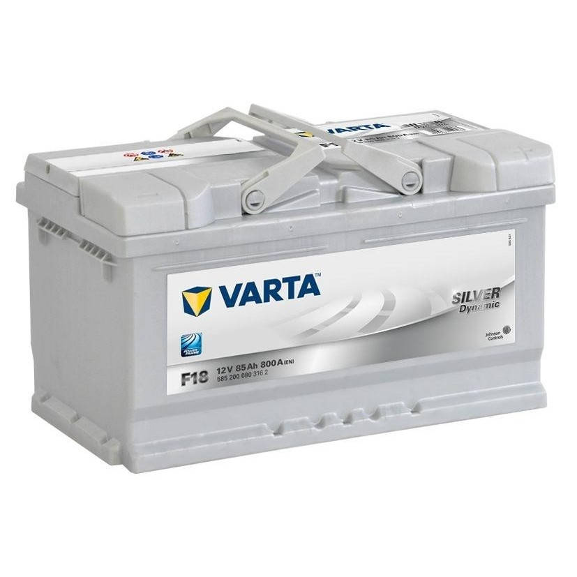 

Аккумулятор автомобильный Varta 6СТ-85 SILVER dynamic (F18)