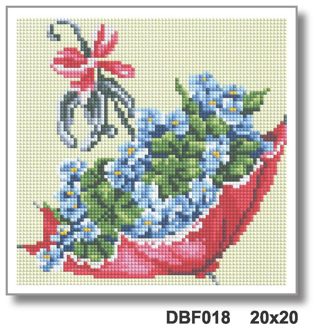 

Алмазан мозаїка "Квіткова парасолька" 20*20 см