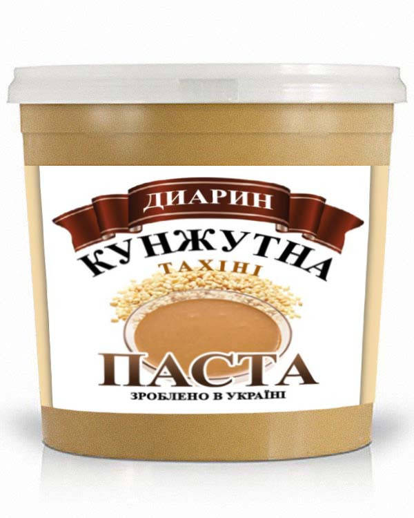 

Натуральная кунжутная паста (Тахини) "ДИАРИН" .1 кг.