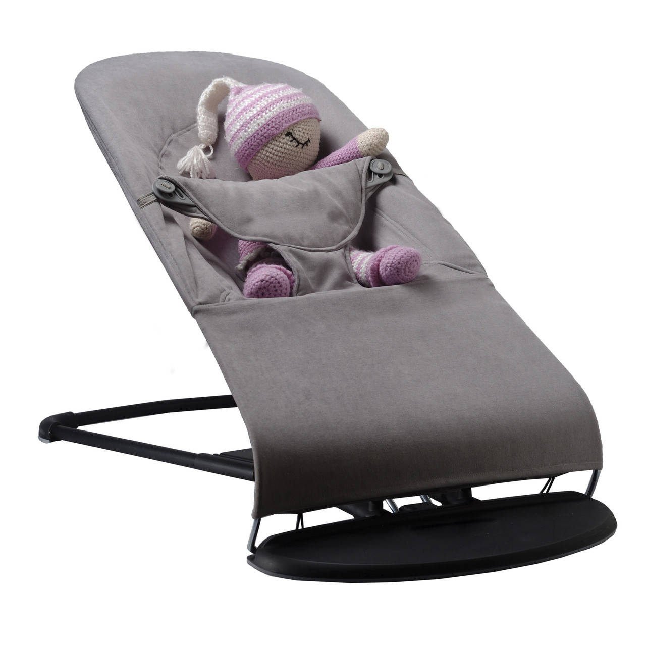 

Детский шезлонг-качалка BABY Balance Soft от SBT Group темно-серый/хлопок (BBS-05-00)