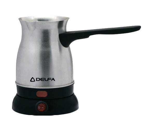 

Электрическая турка DELFA SCM-555 0.6 л Нержавеющая сталь