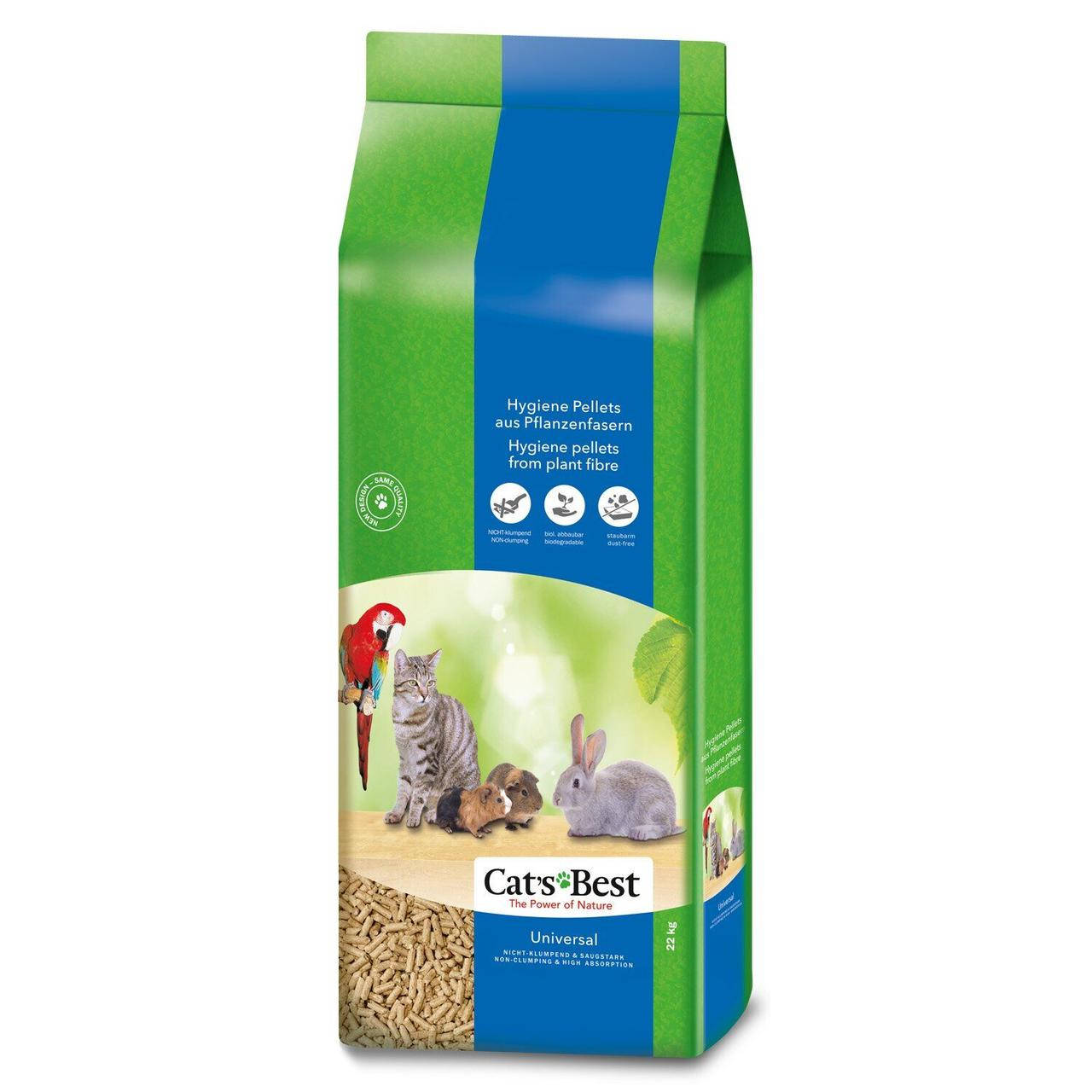 

Cats Best (Германия) Наполнитель древесный Cats Best Универсал 40 литров