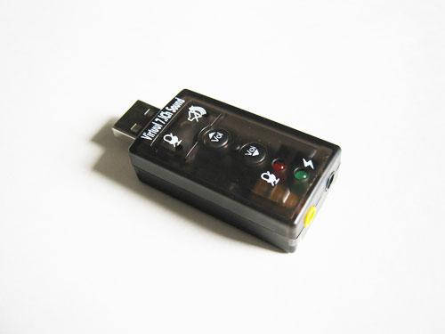

USB Звуковая карта 7.1 3D звук регулятор громкости