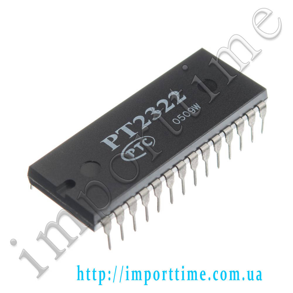 

Микросхема PT2322 (DIP28)