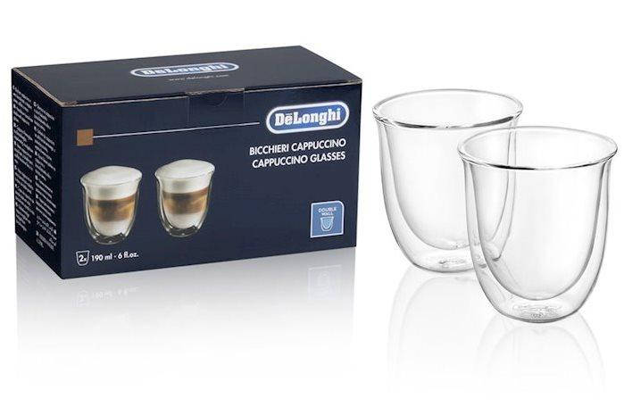

Набор стаканов DeLonghi Cappuccino 190 мл, Прозрачный
