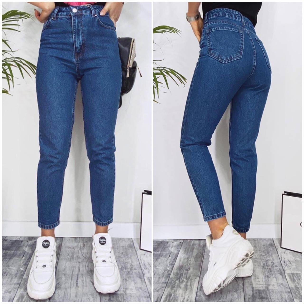 

Женские джинсы мом (не тянутся) 30; 31 "ALLA" недорого от прямого поставщика