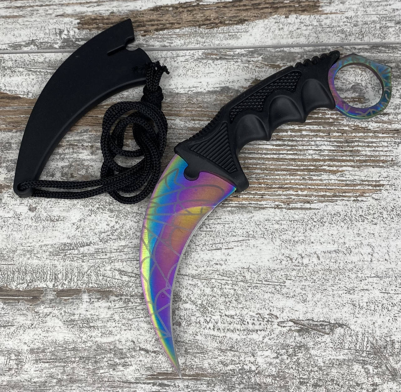 

Нож керамбит 19см К-139 Karambit Карамбит зверь hyper beast Нож из игры CS:GO Нож коготь BB