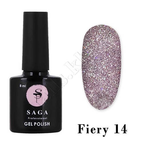 

SAGA Гель-лак светоотражающий Fiery № 14, 8 мл