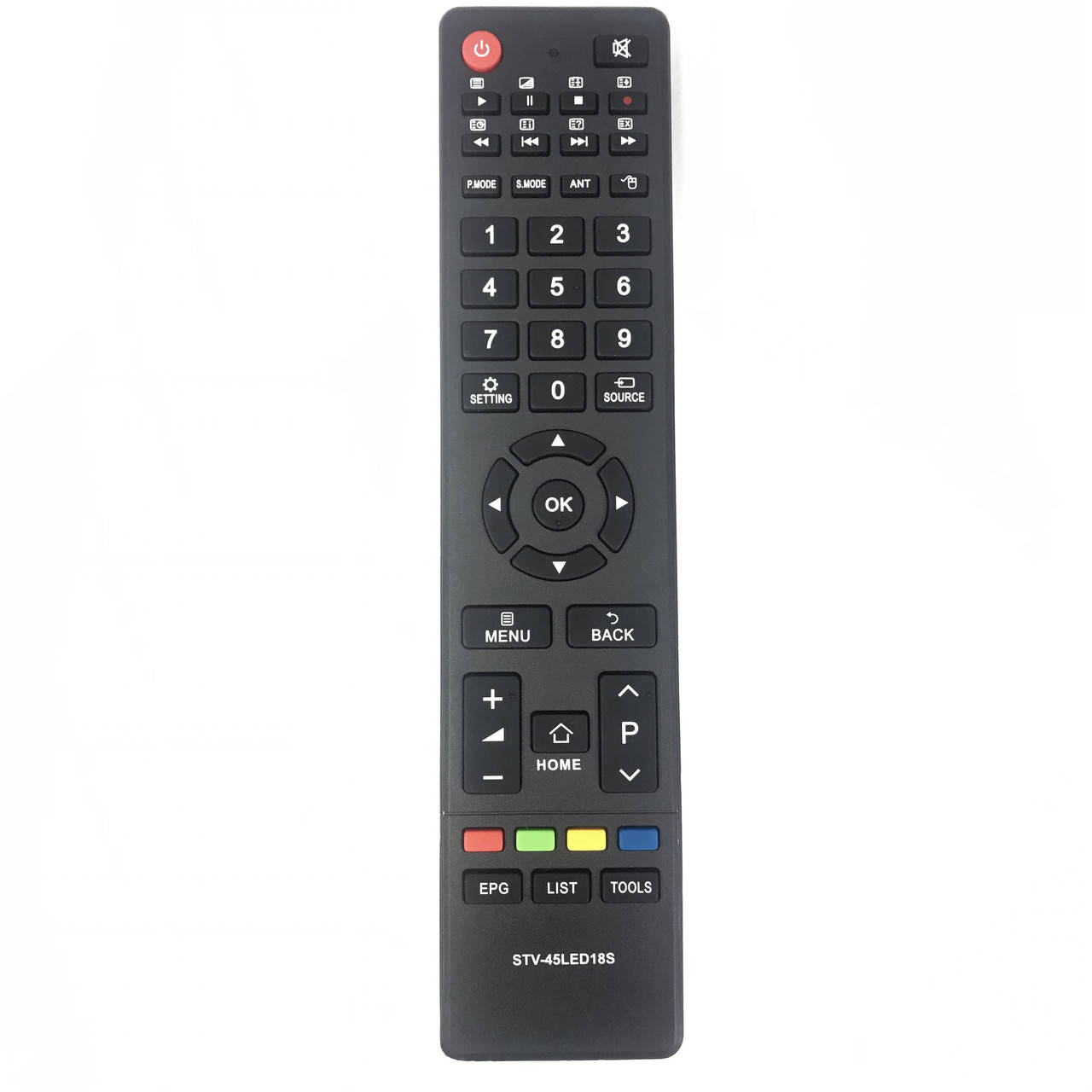 

Пульт для телевизора Bravis UHD-55F6000 Smart+T2, Черный