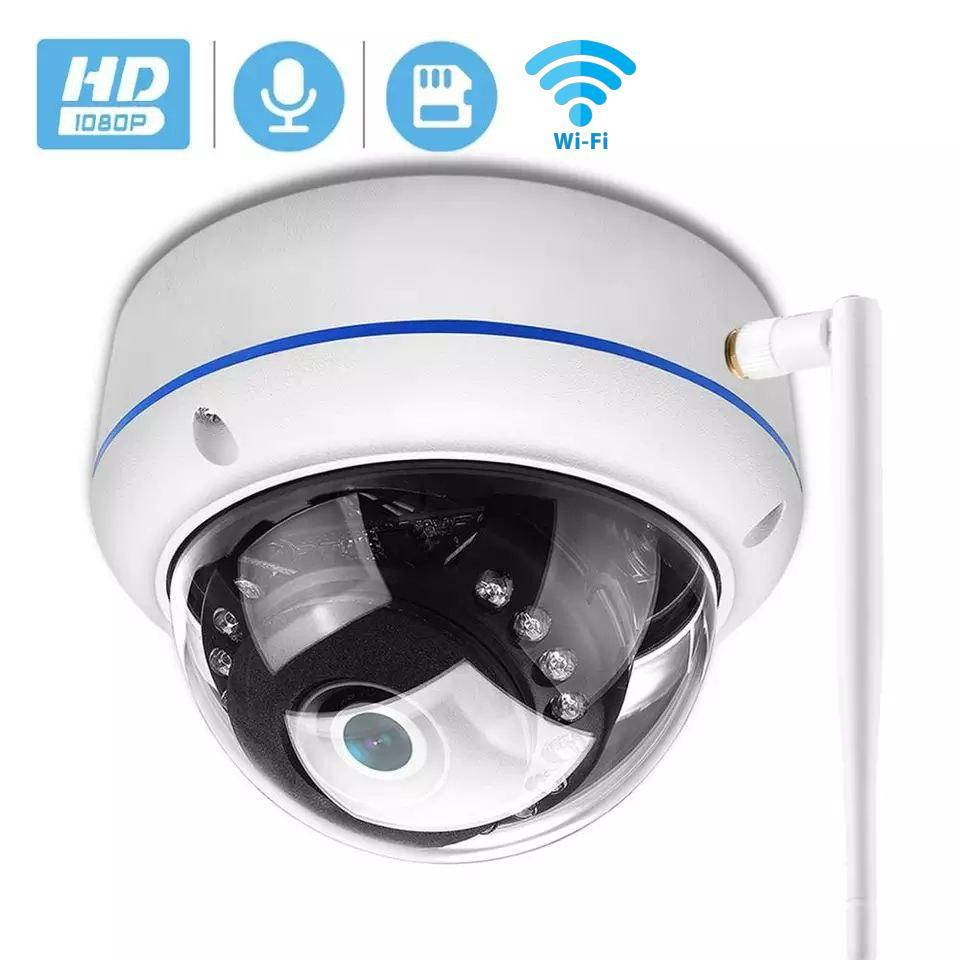 

Антивандальная купольная IP WiFi Onvif камера Besder BES-9015MW 1080P. iCsee