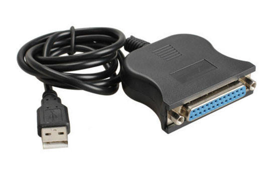 

USB - LPT DB25 переходник адаптер параллельный порт DB-25