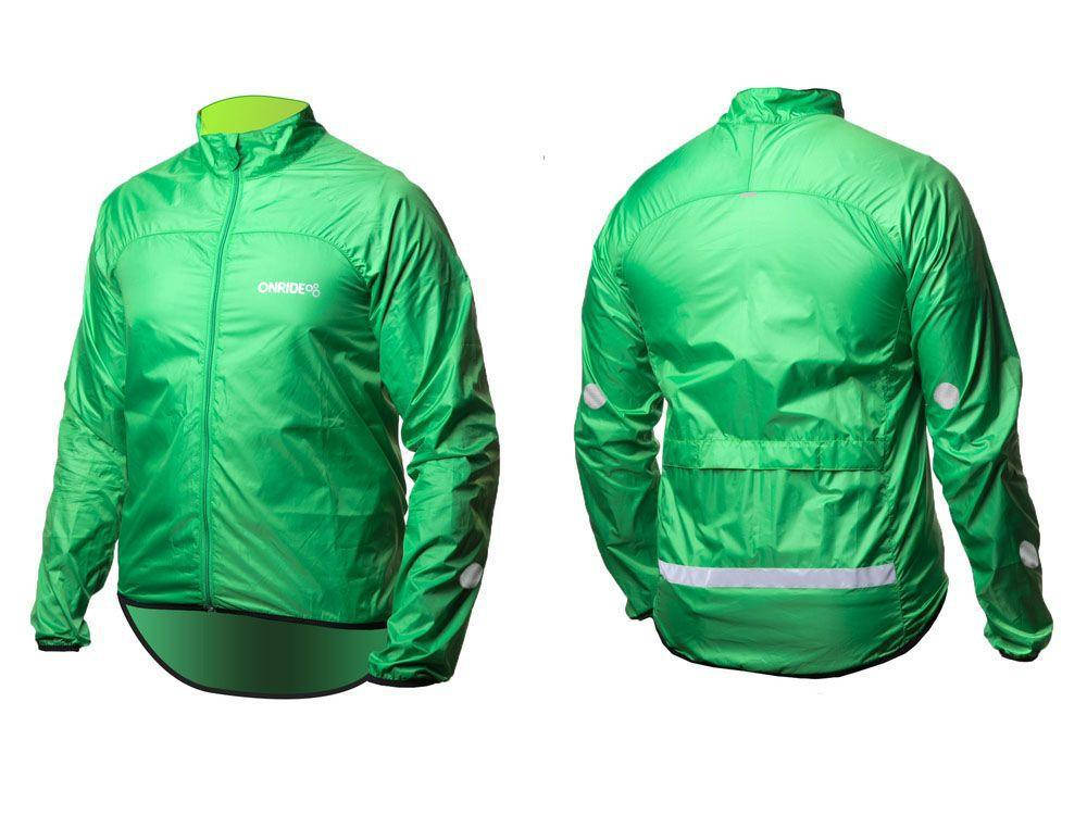 

Ветровка ONRIDE Gust Reflective зеленый S