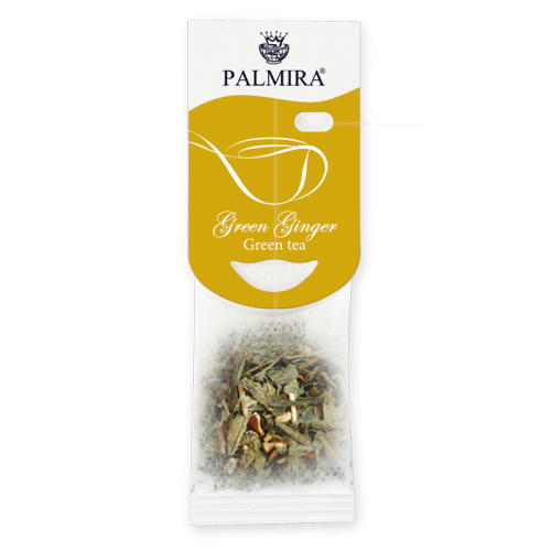 

Чай "Имбирный" T-cup Palmira зелёный с имбирем и добавками 2,4г (10шт)