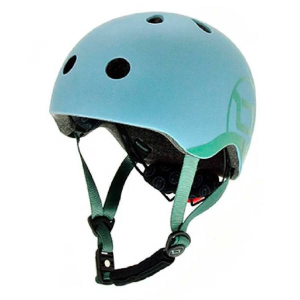 

Шлем защитный с маячком Scoot&Ride для детей 1–5 лет Steel XXS/S (SR-181206-STEEL)