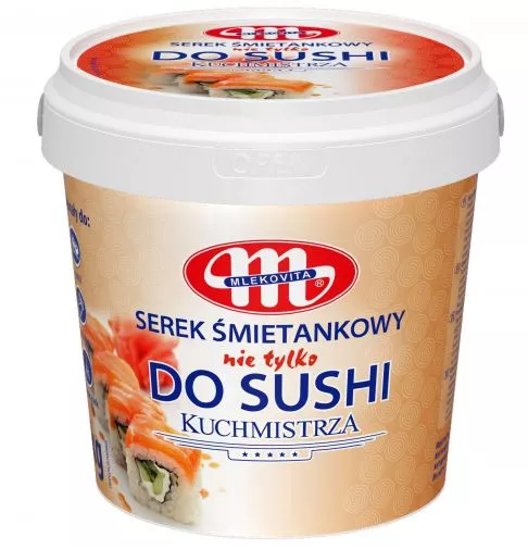 

Сир вершковий Mlekovita Для суші 1кг