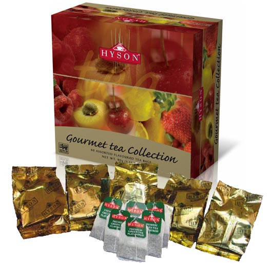 

Чай черный Хайсон Коллекция Гурман Gourmet tea Collection Пакетированный 90гр 6х10штх1,5гр