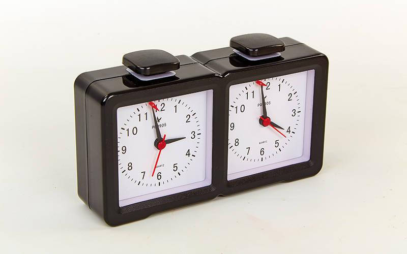 

Часы шахматные механические (пластик)