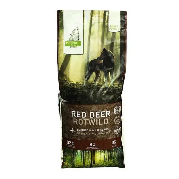 

Сухой корм для собак Isegrim Adult Forest Red Deer with Berries 12 кг.