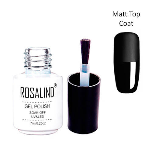 

Финишное топовое покрытие Матовый Топ для гель-лака Rosalind 7мл