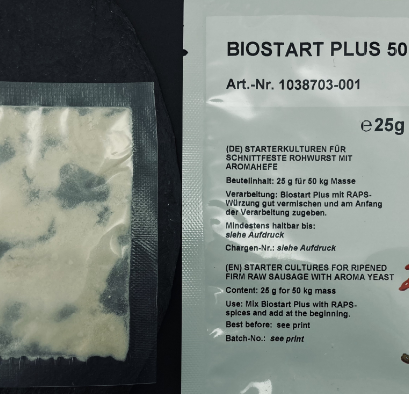 

Стартовые культуры BioStart Plus на 5 кг ( 2,5 гр )