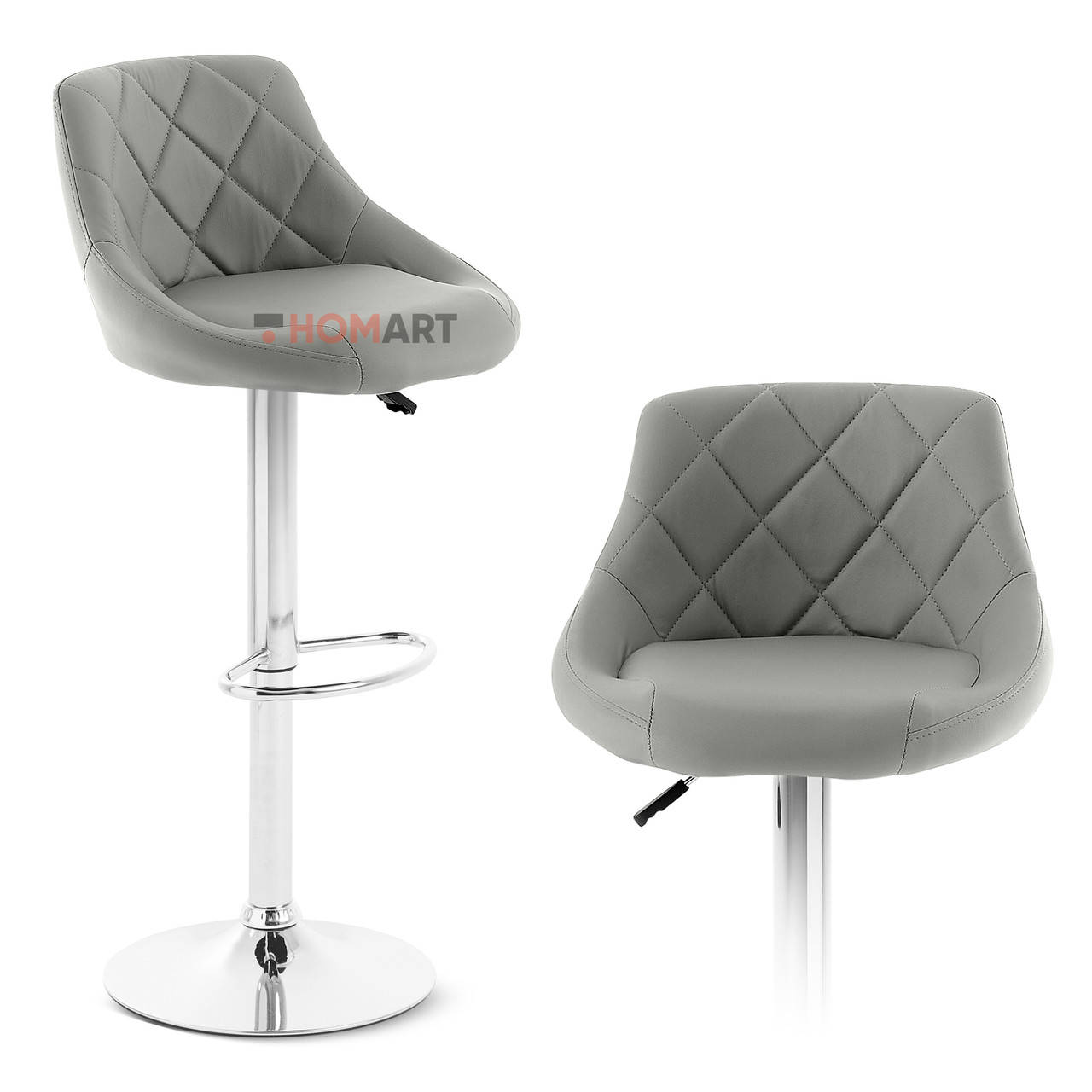 

Стул барный хокер Homart DM-931 серый (9252)