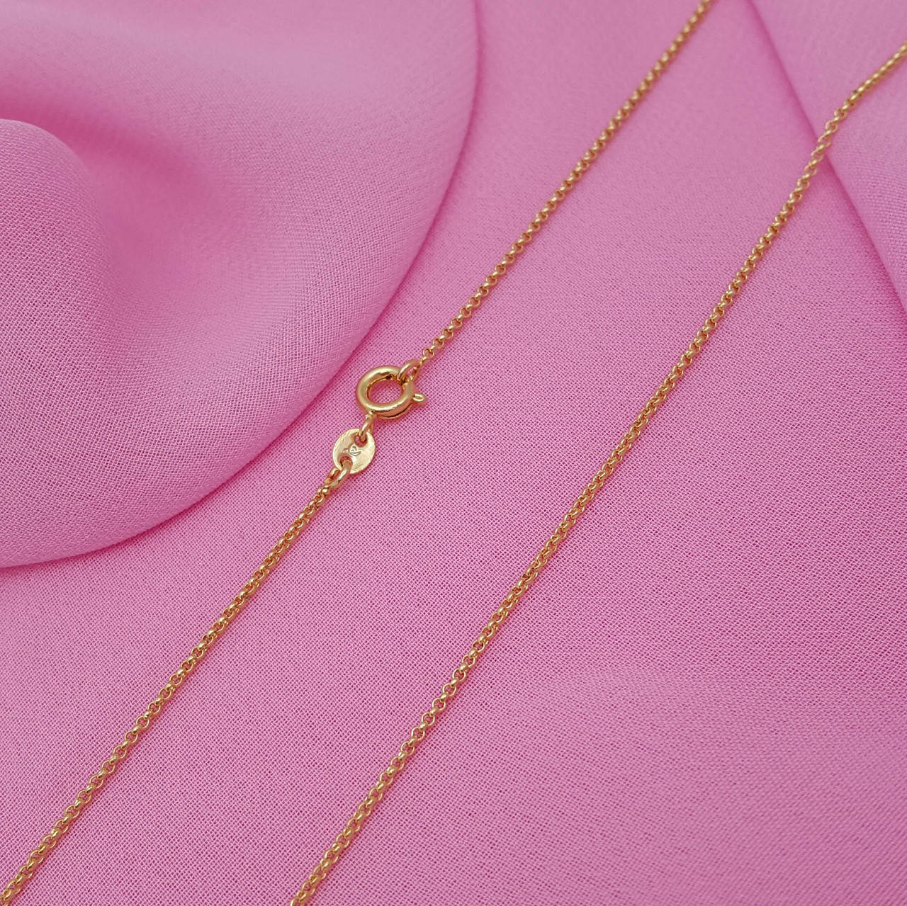 

Цепочка с Медицинского золота, Мелкий якорь, р.60, 18К