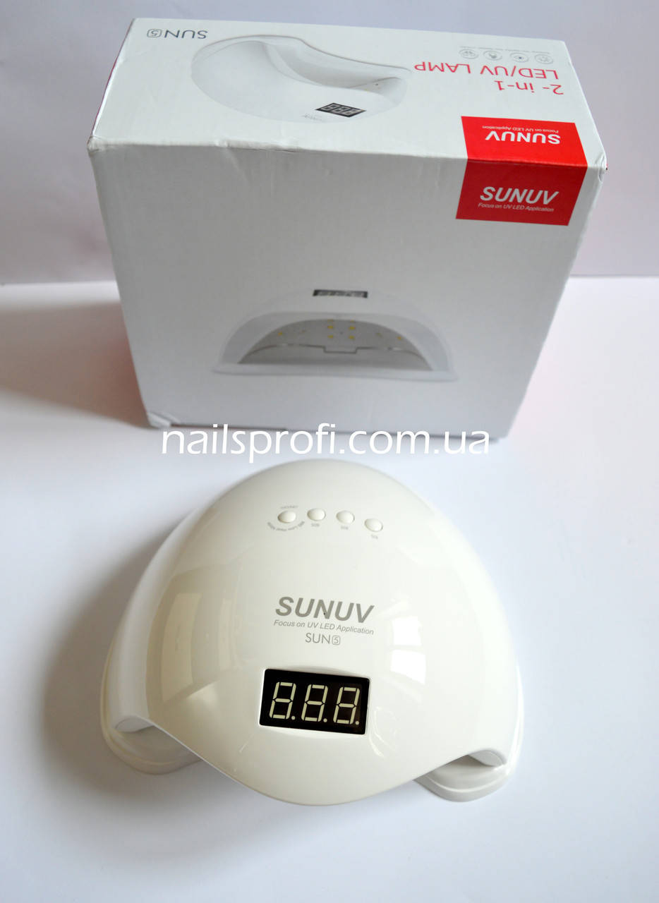 

LED лампа Sun5 48 Вт для маникюра SUNUV, Белый