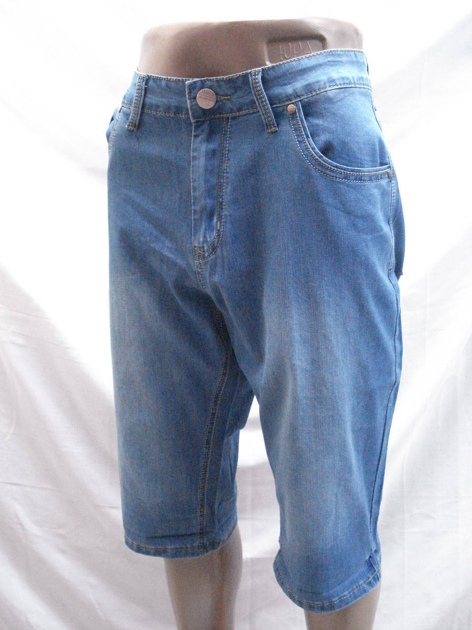 

Бриджи LUWANS джинсовые 0195 (разм. 35), Голубой