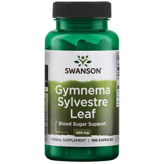

Swanson Gymnema Sylvestre Leaf Джимнема лесная листья, 400 мг, 100 капс.