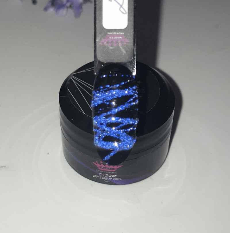 

Светоотражающая паутинка Disko spider gel 02