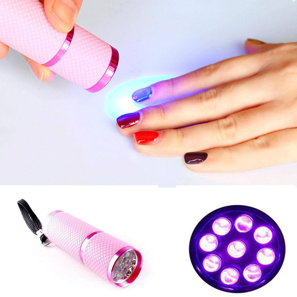 

Светодиодный фонарик для сушки ногтей 9 LED