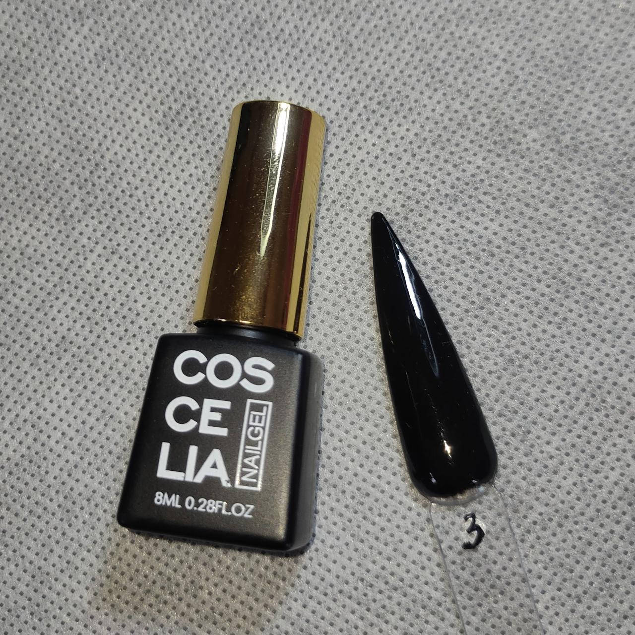 

Гель лак 8 мл Coscelia Золотая коллекция 3