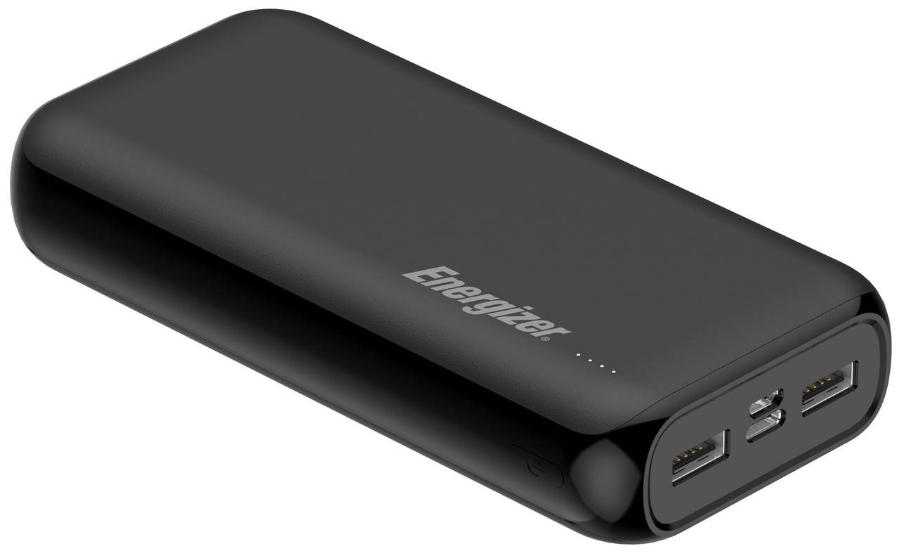 

Внешний аккумулятор (Power Bank) Energizer UE20010 20000 mAh Li-pol+TYPE-C Black