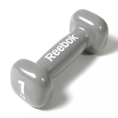 

Гантель Reebok RAWT-11151-1 кг, серая, Серый