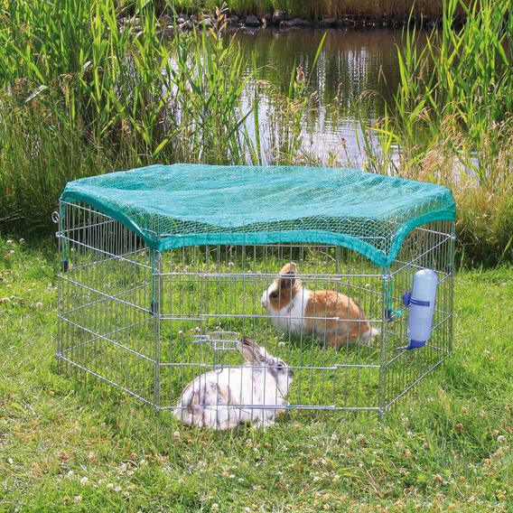 

Trixie TX-6253 вольер с сеткой для грызунов ø 120 × 58 см