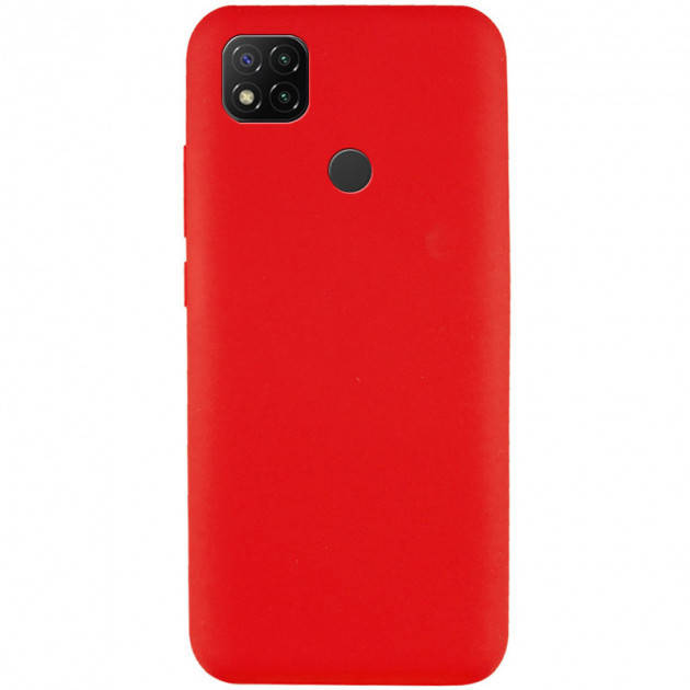 

Чехол Soft Touch для Xiaomi Redmi 9C силикон бампер красный