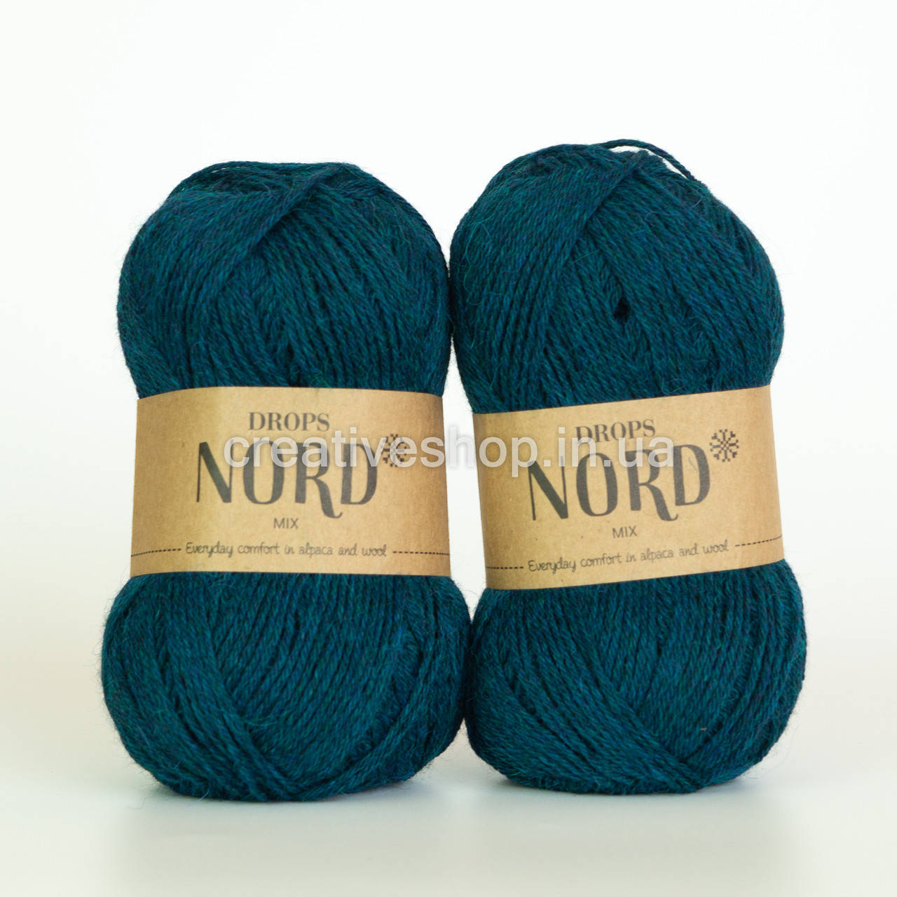 

Пряжа Drops Nord Mix (цвет 09 deep ocean)