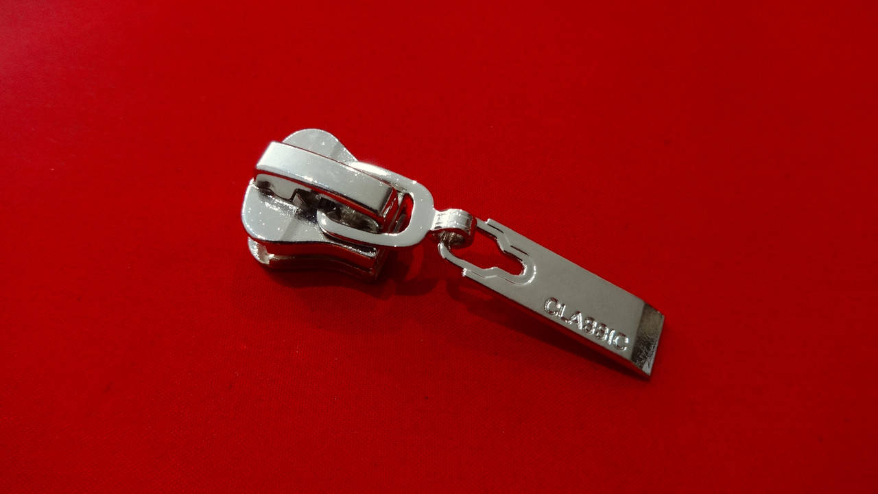 

Бегунок для тракторной молнии №10 никель