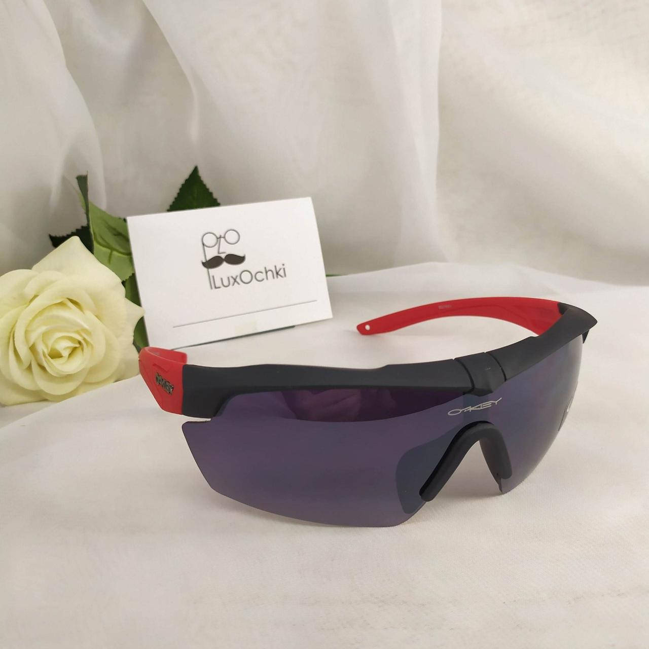 

Спортивные солнцезащитные очки маска oakley