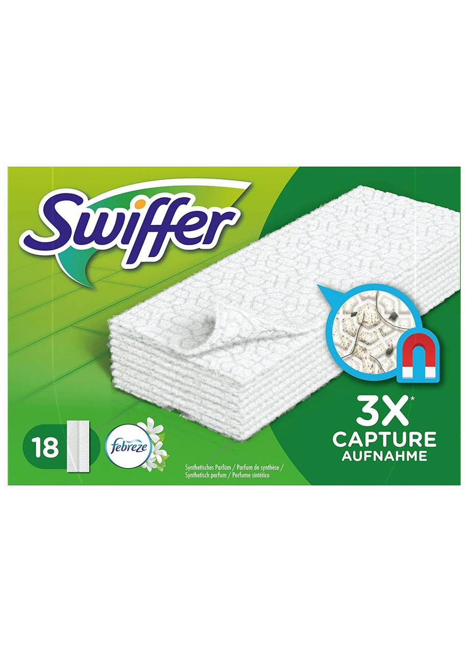 

Салфетка-магнит для уборки пыли 18 шт Swiffer - белый LI-112697