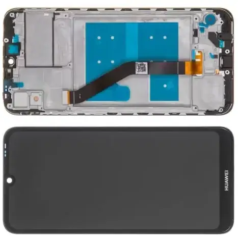 

Дисплей Huawei Y6 2019, Y6 2019 Pro, Honor 8A модуль в сборе с тачскрином, с рамкой, черный, Original PRC