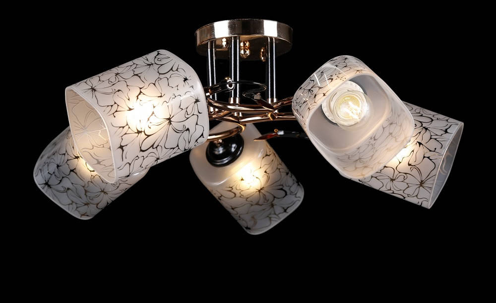 

Потолочная люстра со стеклянным плафоном Splendid-Ray 30-3779-70