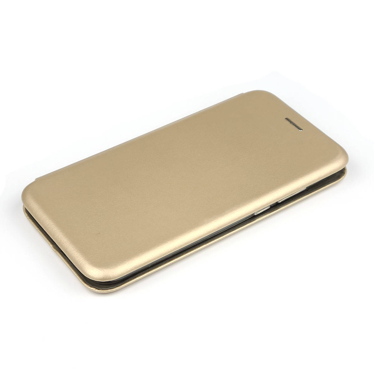 

Чехол книжка Level для Motorola E6i / E6s Экокожа Золотистий, Золотистый