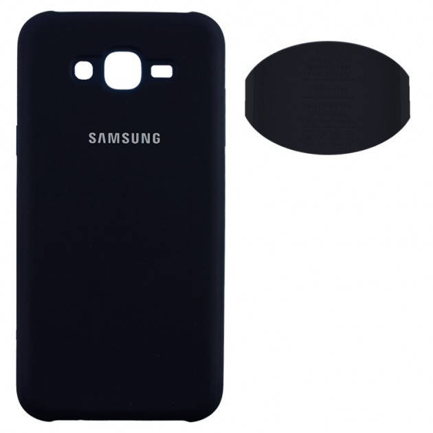 

Чехол Silicone Cover Samsung J7 2015 J700 J7 Neo J701 черный