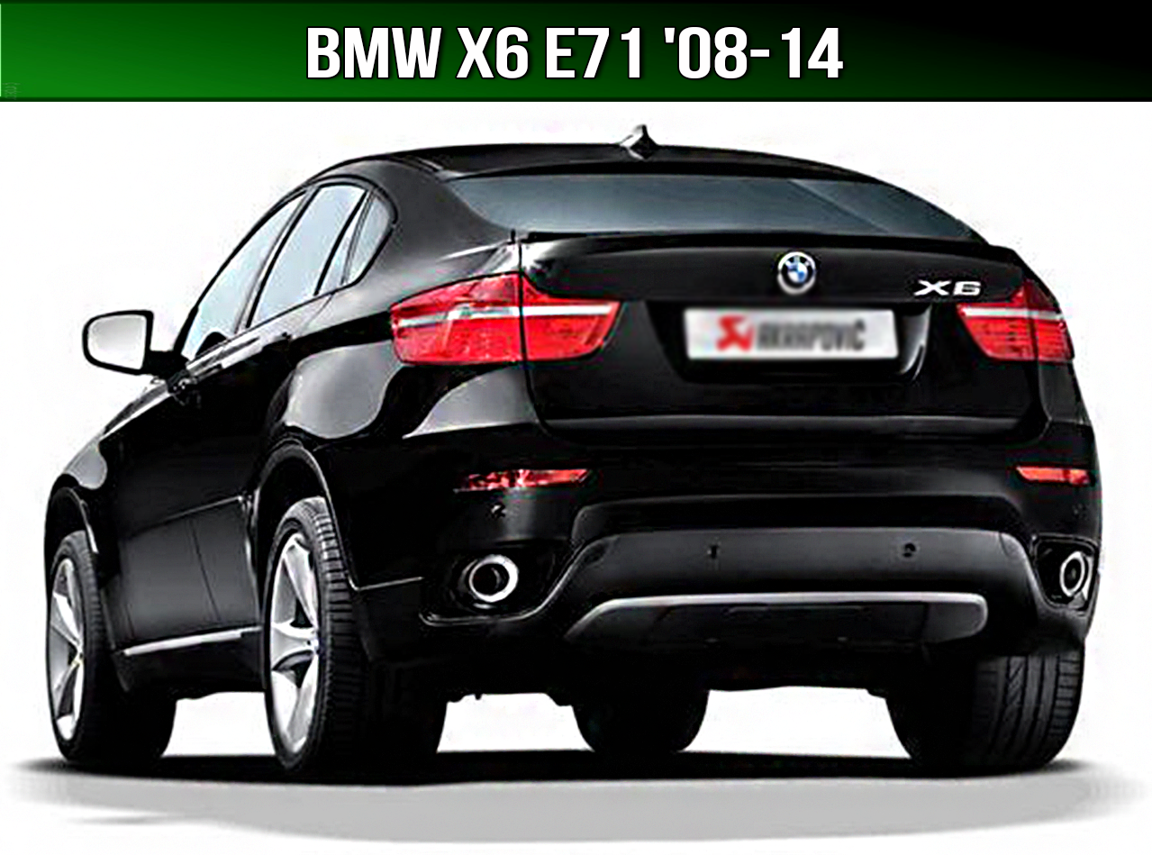 

ЕВА коврик в багажник BMW X6 E71 '08-14. EVA ковер багажника БМВ Х6 Е71, Черный