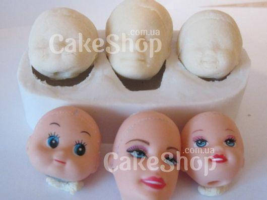 

Силиконовый молд Лица